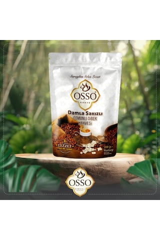 Osso Damla Sakızlı Osmanlı Dibek Kahvesi 200 Gr X 6 Adet Öğütülmüş