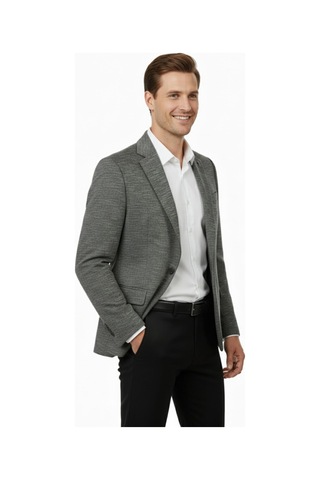 Erkek Tek Spor Ceket Çift Yırtmaçlı Bgl-st04981 Haki