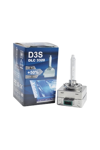 DELCO D3S 6000K +%50 FAZLA IŞIK BEYAZ OEM XENON FAR AMPULÜ PK32d