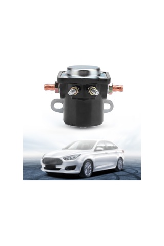 Lemestar Ford E6ef-11001-aa Sr550x 1965-1986 İçin Dc 12v Metal Solenoid Röle, Yüksek Kaliteli, Kolay Kurulum,  Yerine Takma Parça