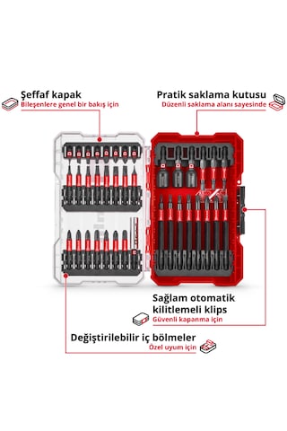 Einhell M-CASE 38 Parça Bits Uç Seti - 49109250