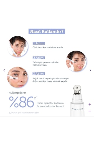 The Purest Solutions Kırışıklık Karşıtı Göz Çevresi Bakım Kremi 12 Ml