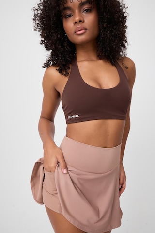 Hıghrıse Flexflow Yüksek Bel Tenis Spor & Aktif Yaşam Etek-şort Skort -2857 Bej