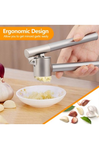 Lichen Diealles Paslanmaz Çelik Sarımsak Presi Sarımsak