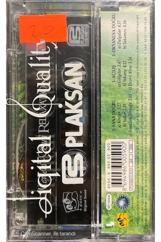 Plak Değildir Kaset Tir Mevlevi Sufi Relaxation Açılmamış Jelat