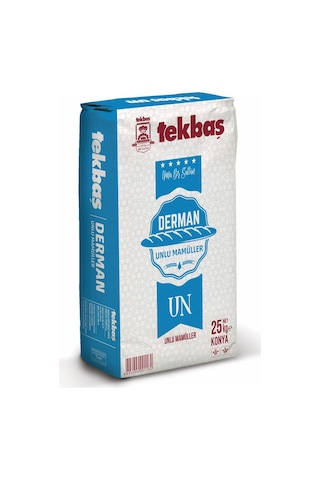 Tekbaş Un Lüks Ekmeklik ve Unlu Mamüller Unu 25 KG