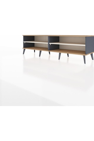 Hyperion Tv Ünitesi 2 Raflı 176x44x51 Antrasit-çam/aytaşı Atlas Çam/aytası