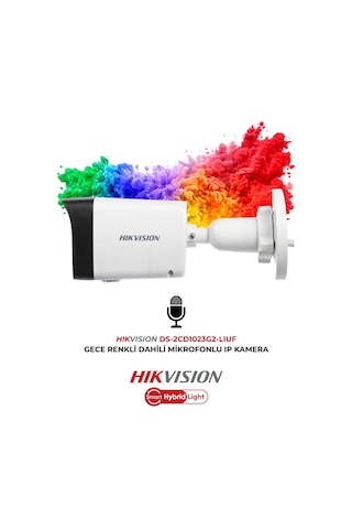 Ds-2cd1023g2-lıuf 2mp 30m Gece Görüşlü Poe Bullet Ip Kamera
