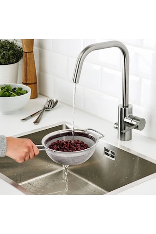 Ikea Klockren Paslanmaz Çelik İnce Süzgeç 17 Cm 2 L Krom