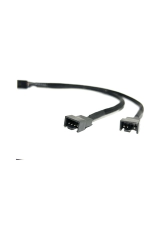 2 Port Fan Çoklayıcı 4 Pin PWM Fan Kontrol Kablosu 4P Dişi 3+4p