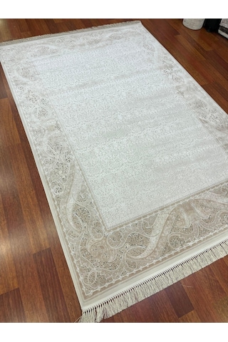 Artemis Halı Palace 08020a Krem Vizon Klasik Retro Ipek Halı 160x230 Çok Renkli