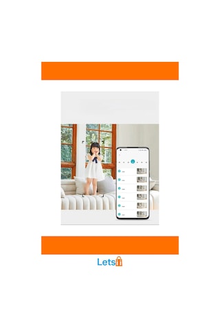 Uygulama Destekli Wi Fi Ev Güvenlik Kamerası Hd Gece Görüşlü 360 Derece Panoramik