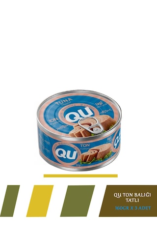 Qu Sade Ton Balığı 3 x 160 G