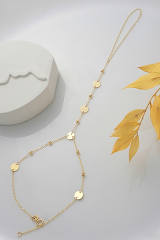 14 Ayar Altın Şahmeran Pullu Dorika Toplu Şahmeran - Mmblk-33041 Sarı Altın