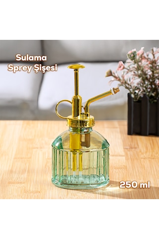 Perotti Vintage Cam Bitki Sulama Şişesi 250 ML Yeşil