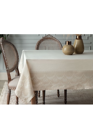 Madame Coco Orient Masa Örtüsü Moı-01160 X 230 Cm-bej
