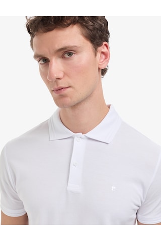Pierre Cardin Erkek Beyaz Tişört Basic 50325323-vr013