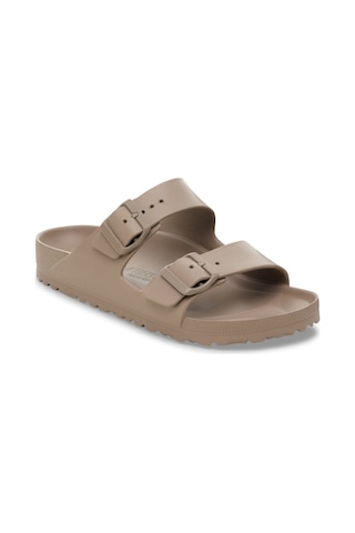 Birkenstock Bırkenstock Arızona Eva Suya Dayanıklı Sütlü Kahve Çift Bantlı Erkek Terlik 1030447 1030447 Skah Sütlü Kahve
