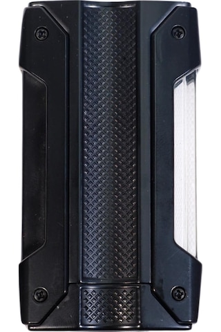 Cohiba Tek Torch Pürmüz Delicili Siyah Metal Puro Çakmağı - Tr9577