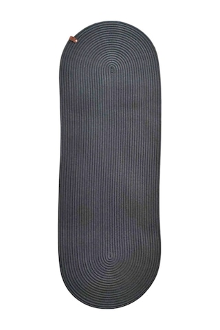 Nakkaş Home Gri Jüt Runner Ve 6'lı Supla Seti 35x100 Cm Runner + 33x33 Cm Jüt Amerikan Servis Doğal Masa Dekorasyonu