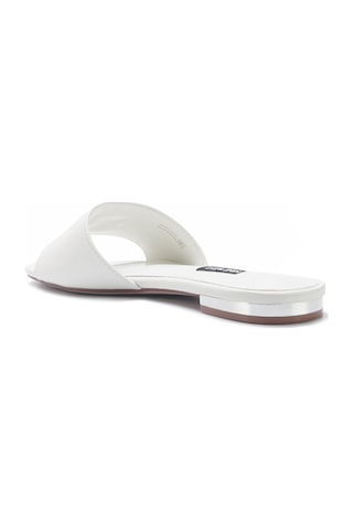 Nine West Majorı 5fx Beyaz Kadın Düz Terlik 000000000101928946 Beyaz