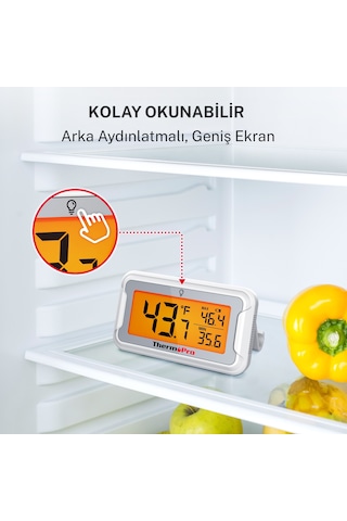 Thermopro Tp110 Derin Dondurucu Buzdolabı Termometre 4 Adet - Thermopro Tp110 Derin Dondurucu Buzdolabı Termometre 4 Adet