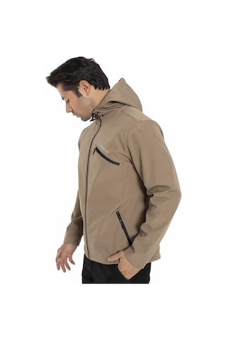 Crozwise Erkek Softshell Mont Bej