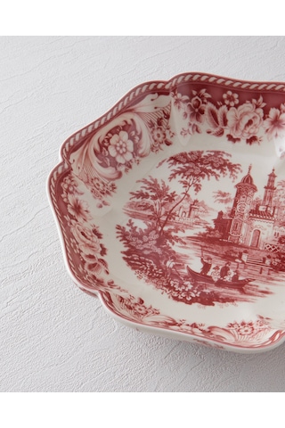 Preston Stoneware Kase 22 Cm Bordo