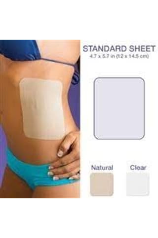 Epiderm Silikon Sheet Yara Yanık Ameliyat İz Giderici 12 x 14.5 CM