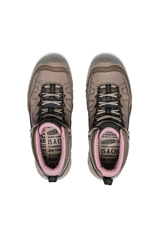 Keen 1028990 Targhee Iv Wp Brindle/nostalgia Rose Kadın Outdoor Bot Bej