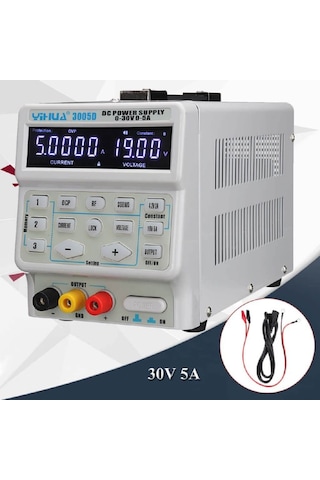 Yihua 3005D Güç Kaynağı 5A 0.30V Program Kontrollü Dc Psu