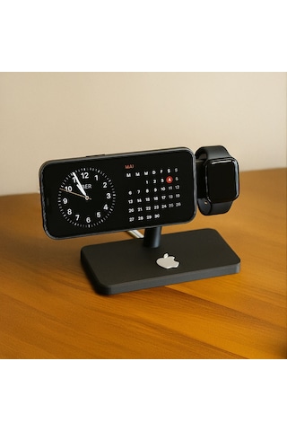 Watch Ve Apple Uyumlu iPhone Şarj Standı - Fibrika Store