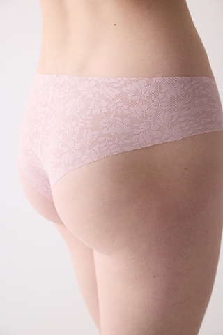 Penti Invisible Lazer Kesim Lacy Dantel Cheeky Gül Kurusu Pembe Hipster Külot