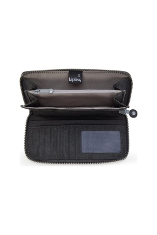 Kipling Kıplıng Money World Büyük Boy Cüzdan Siyah Black Noır Siyah