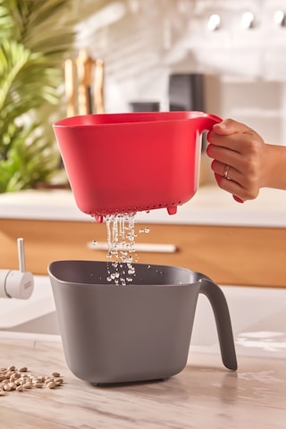 Karaca Nell Gray Red 2li Süzgeç