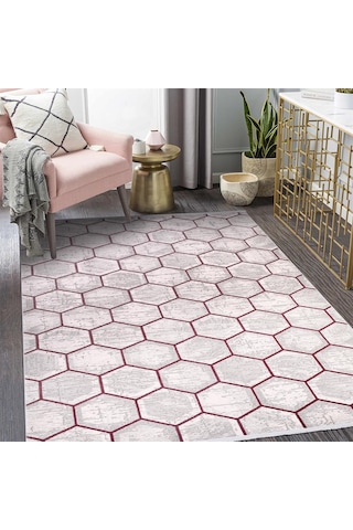 Çam Halı Crea Plus Argilla 15534 Modern Desenli Makine Halısı