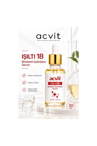 Işıltı 18 Bisabolol Aydınlatıcı Serum 30 ML