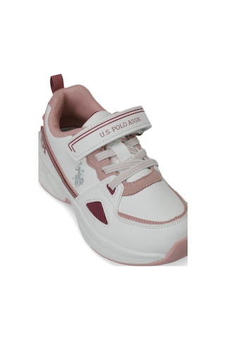 U.S. Polo Assn. U.s. Polo Assn. Lessa Jr Beyaz Kız Çocuk Spor Ayakkabı 000000000102695994 Beyaz-pudra