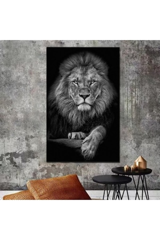 Aslan Leopar Kanvas Tablo Aslan Leopar Kanvas Tablo