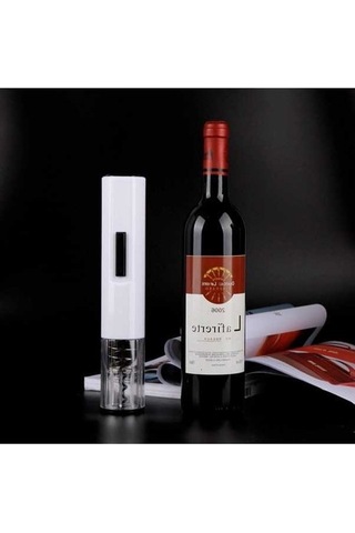 Fastbuy Pratik Elektrikli Şarap Şişesi Açacağı, Hızlı Mekanizması, Beyaz, 280 Mm Beyaz