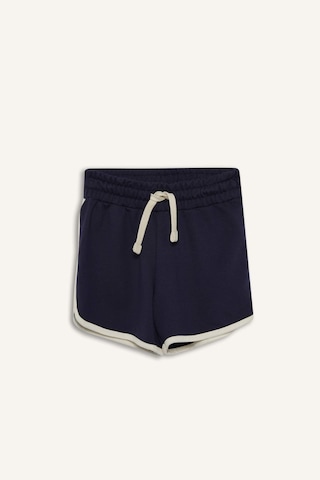 Defacto Kız Çocuk Beli Lastikli Basic Düz Şort B5164a825hsnv251 Lacivert