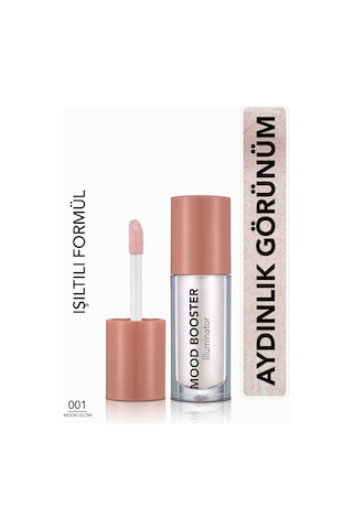 Flormar Likit Aydınlatıcı (Ay Işığı) - Mood Booster Liquid Illuminator - 001 Moon Glow - 8682536043670