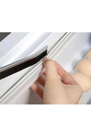 2 Adet Detay Temizlik Fırçası - İnce Yapı, Çok Amaçlı Kullanım Açık Ahşap
