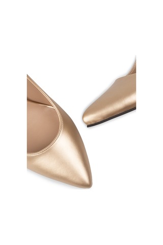 Deery Altın Rengi Kadın Stiletto - 02029zaltm02 Altın