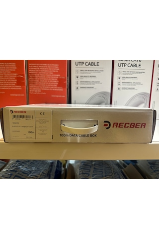 Reçber Cat6 Pe U/utp Sl400 23awg 100 M. Dış Ortam