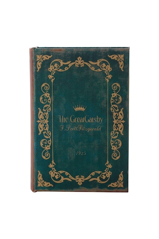 Mudo Home The Great Gatsby Kitap Kutu 14x5x20 Cm 696123