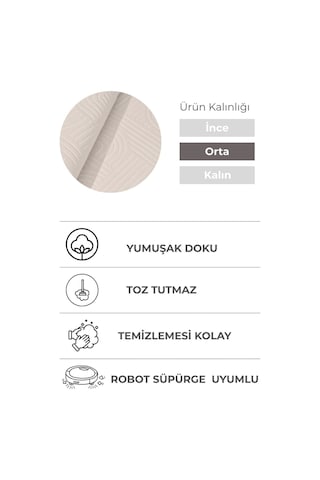 Lexus Beyaz Rengi Premium Halı & Yolluk Özel Kaymaz Tabanlı Yıkanabilir Tozumaz Modern