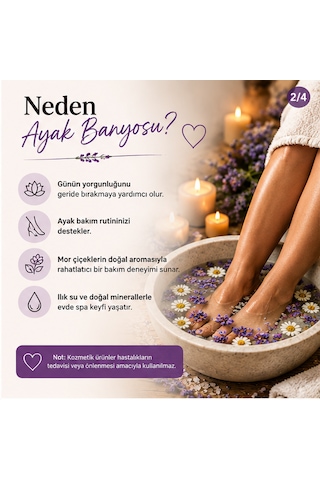 Laborem Natura Mor Çiçekler Çok Amaçlı Banyo, Ayak Ve Vücut Tuzu Mineralli Rahatlatıcı Bakım Tuzu 200 Gr