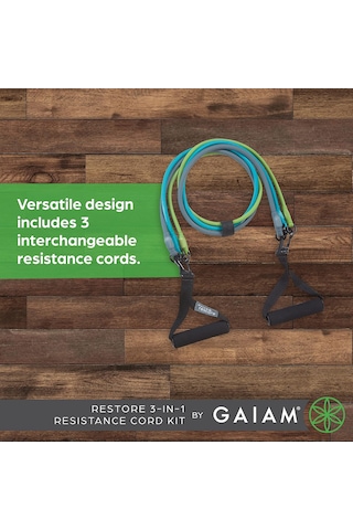 Restore 3'ü 1 Arada Direnç Bandı Seti, Konforlu Saplı Köpük Saplı Egzersiz İpi Ve Yoğun Antrenman İçin Kolay Ay Diğer