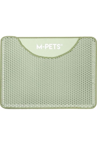 M-pets Duplex Elekli Kedi Kumu Paspası Yeşil 60x45 Cm 244-53033.02